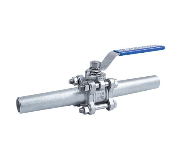 Válvula de bola de acero inoxidable (ASTM A351)