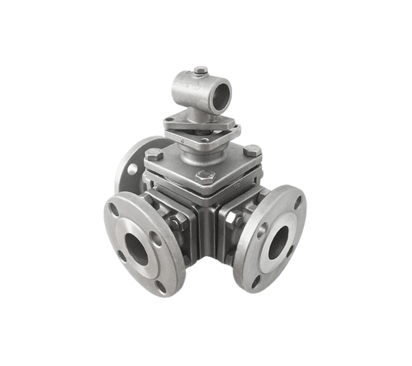 Válvula de bola de acero inoxidable (ASTM A351)